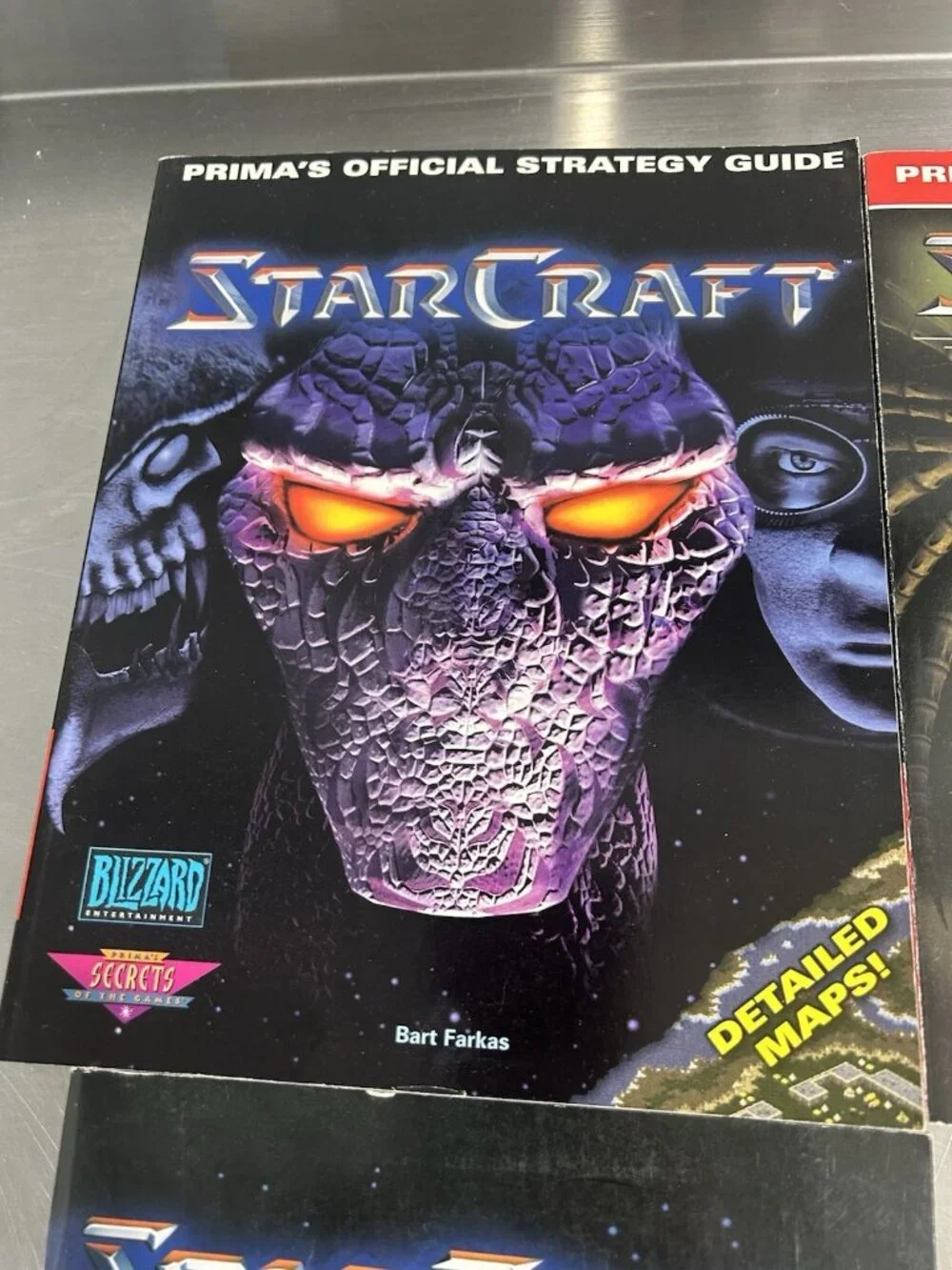 StarCraft PC Game Lot w/Prima Books: StarCraft StarCraft Expansion Set Brood War